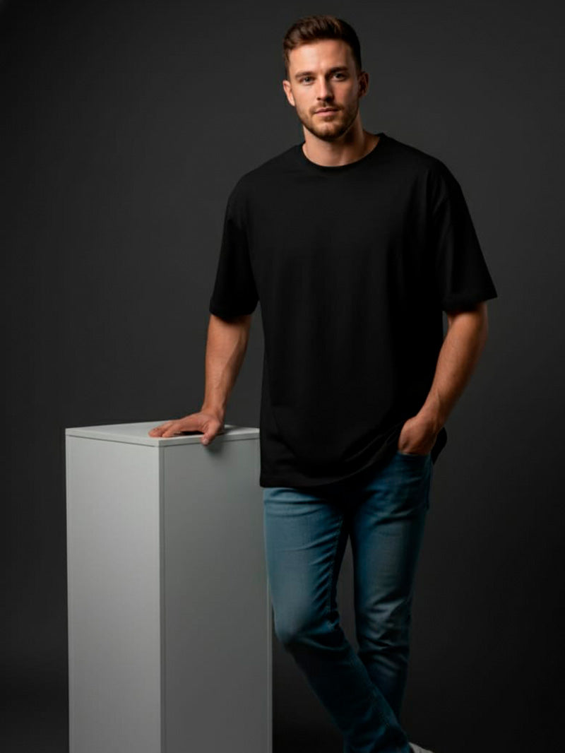 Camiseta Oversized Suedine Premium