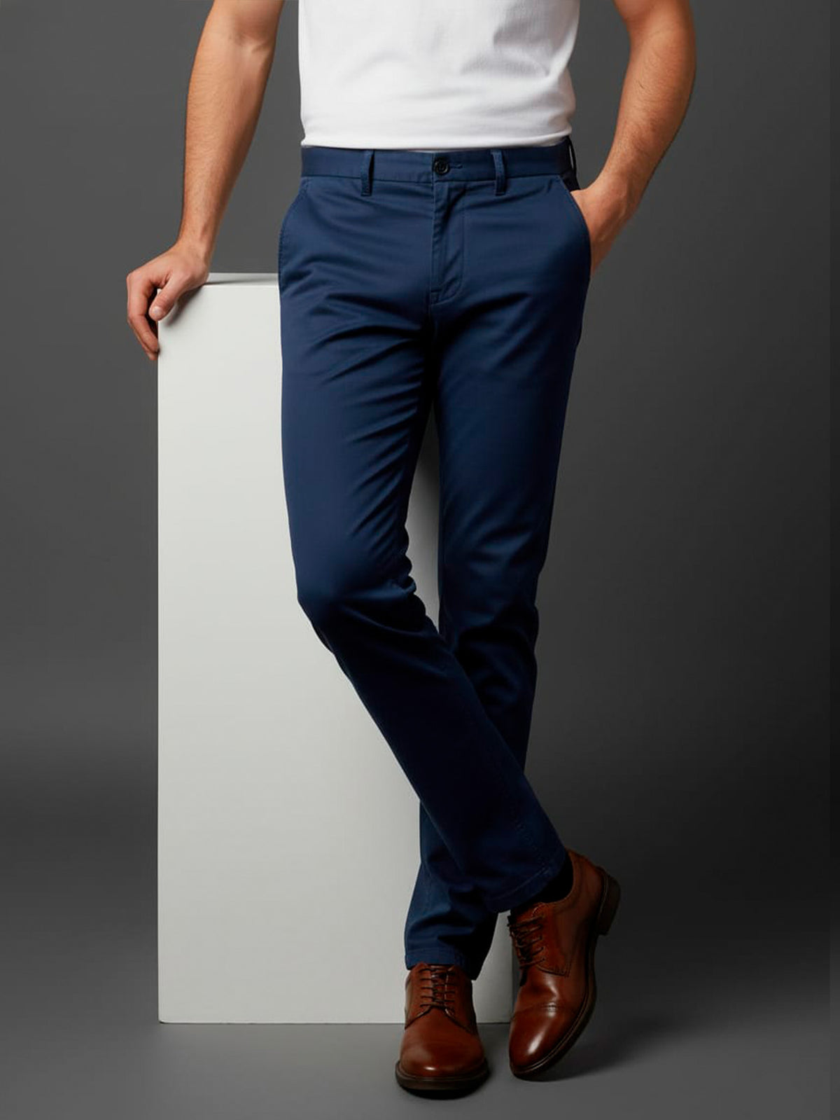 Calças Sarja Alfaiataria Esporte Fino