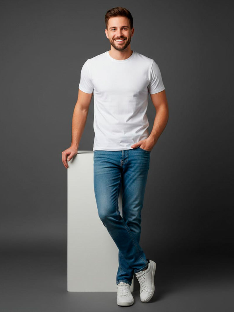 Camiseta Estonada 100% Algodão