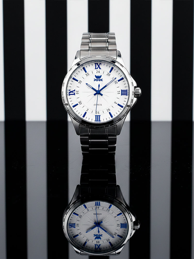 Relógio Masculino OPK Original – Esportivo em Aço Inoxidável Preto e Prata | À Prova D’Água, Luxo e Desempenho em um Só Acessório