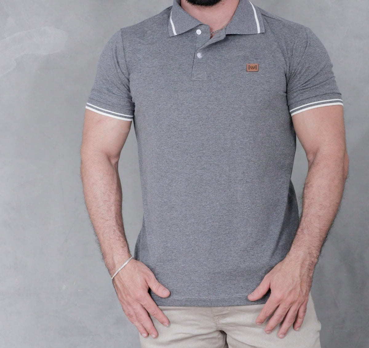 Camisa polo masculina