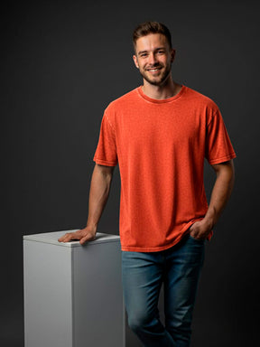 Camiseta Básica Padrão - 100% Algodão