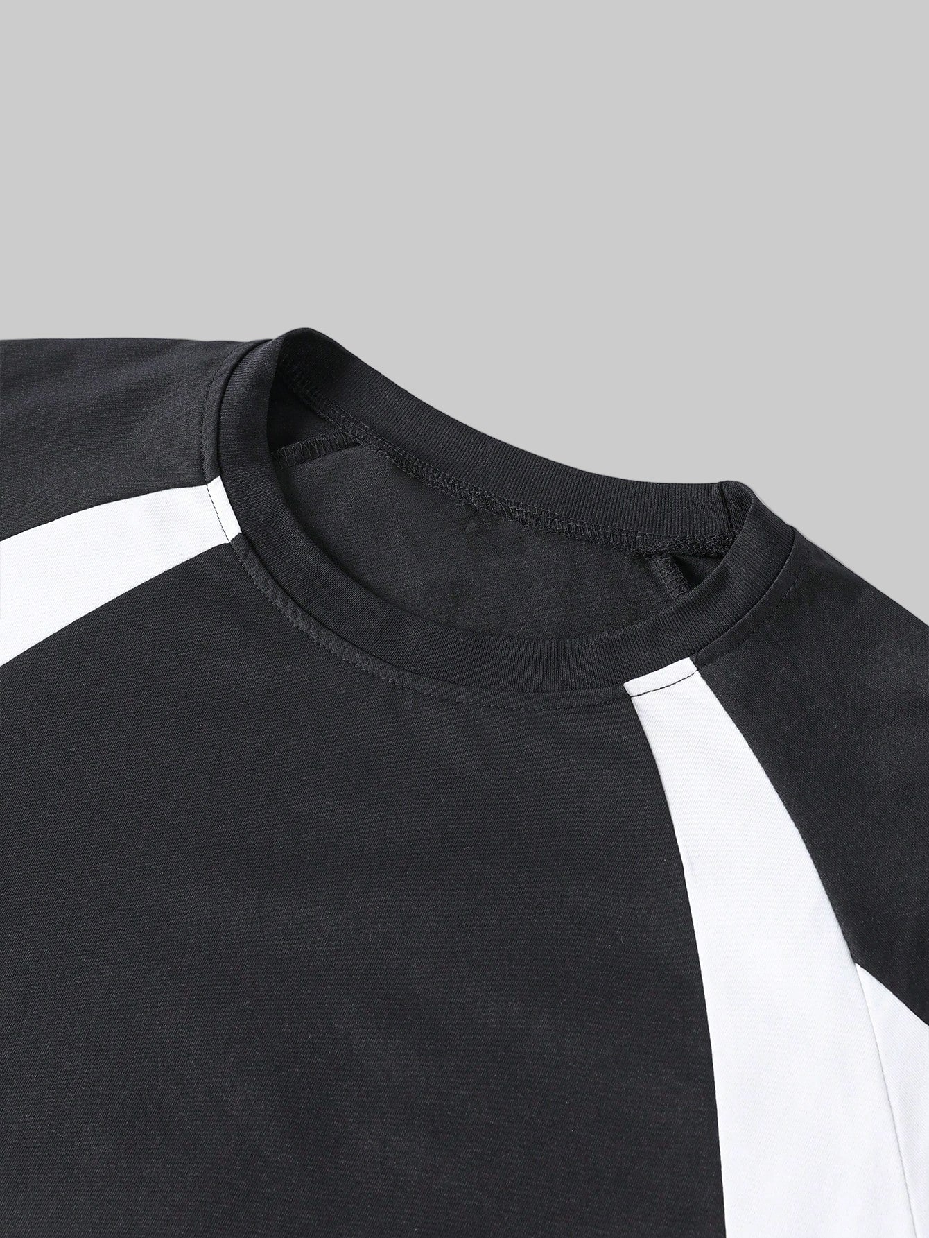 Camiseta Gola Careca, Manga Longa