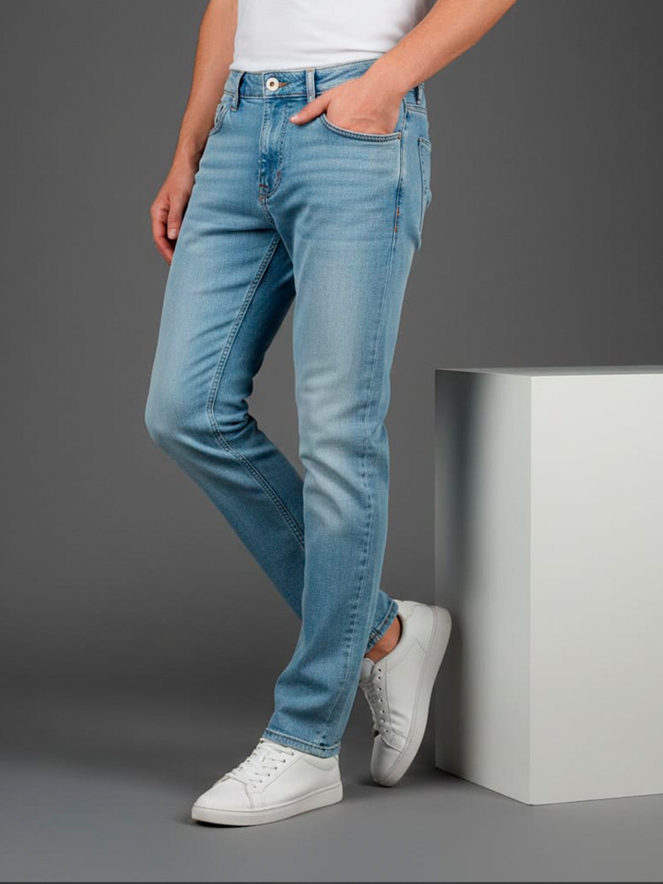 Calça jeans Masculina Skinny
