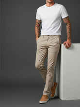 Calças Sarja Masculina Alfaiataria Esporte Fino