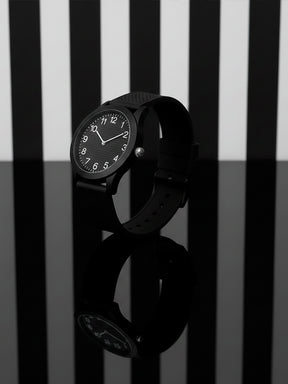 Relógio Social Minimalista – Analógico Unissex com Pulseira de Borracha | Estilo Simples, Confortável e Sofisticado