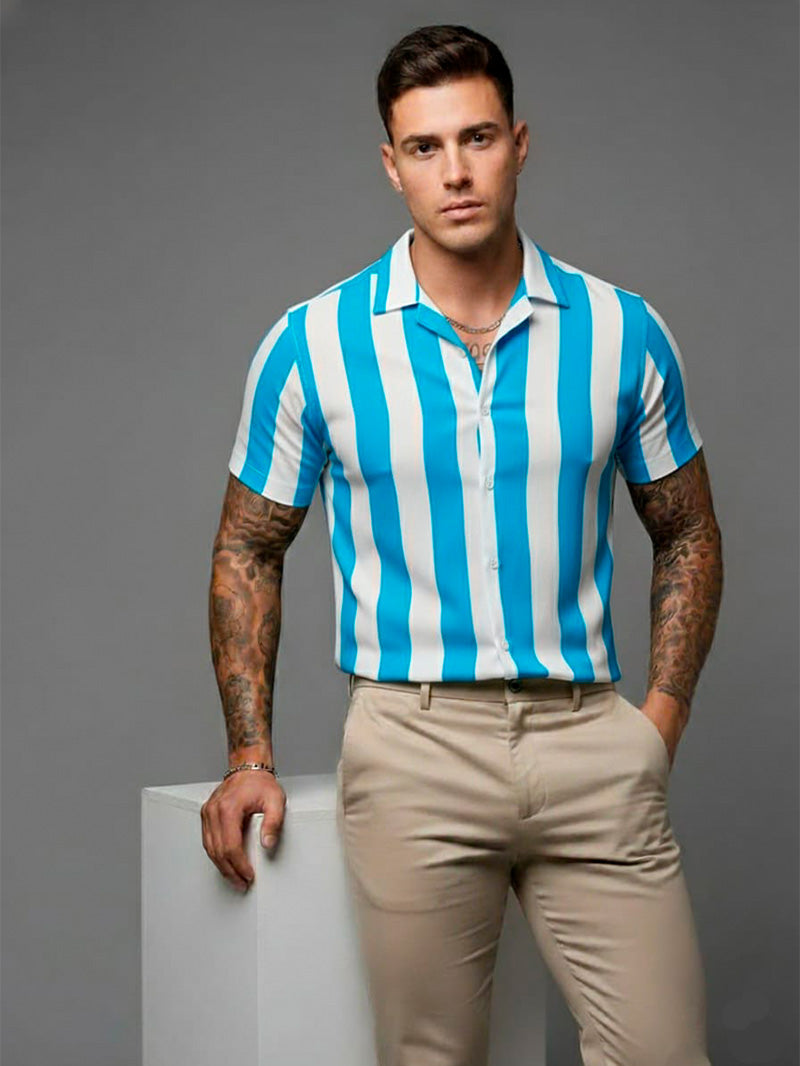 Camisa Listrada Masculina