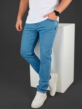 Calça Denim Corte Reto