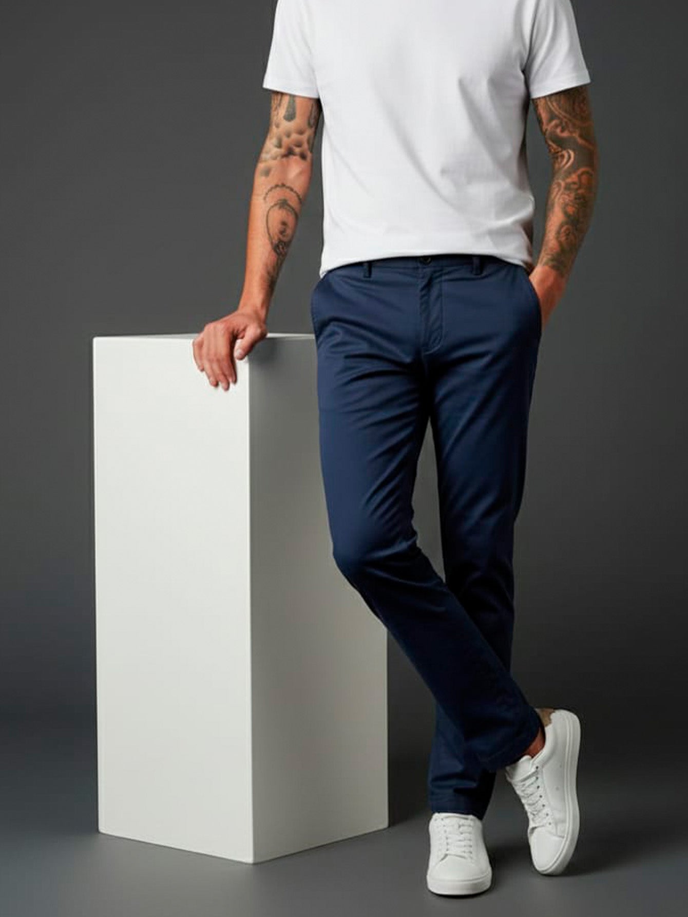 Calça sarja Masculina Sport