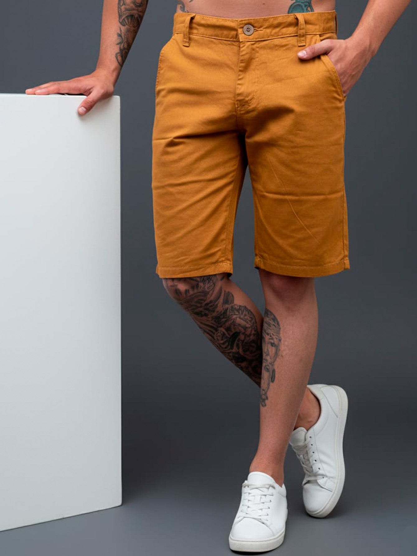 Bermuda Masculina Sarja