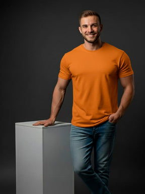 Camiseta Básica Padrão - 100% Algodão