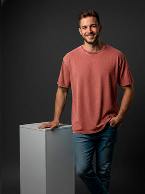 Camiseta Básica Padrão - 100% Algodão