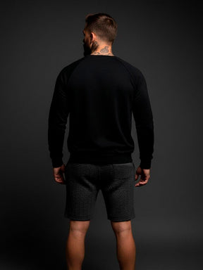 Camiseta Gola Careca, Manga Longa