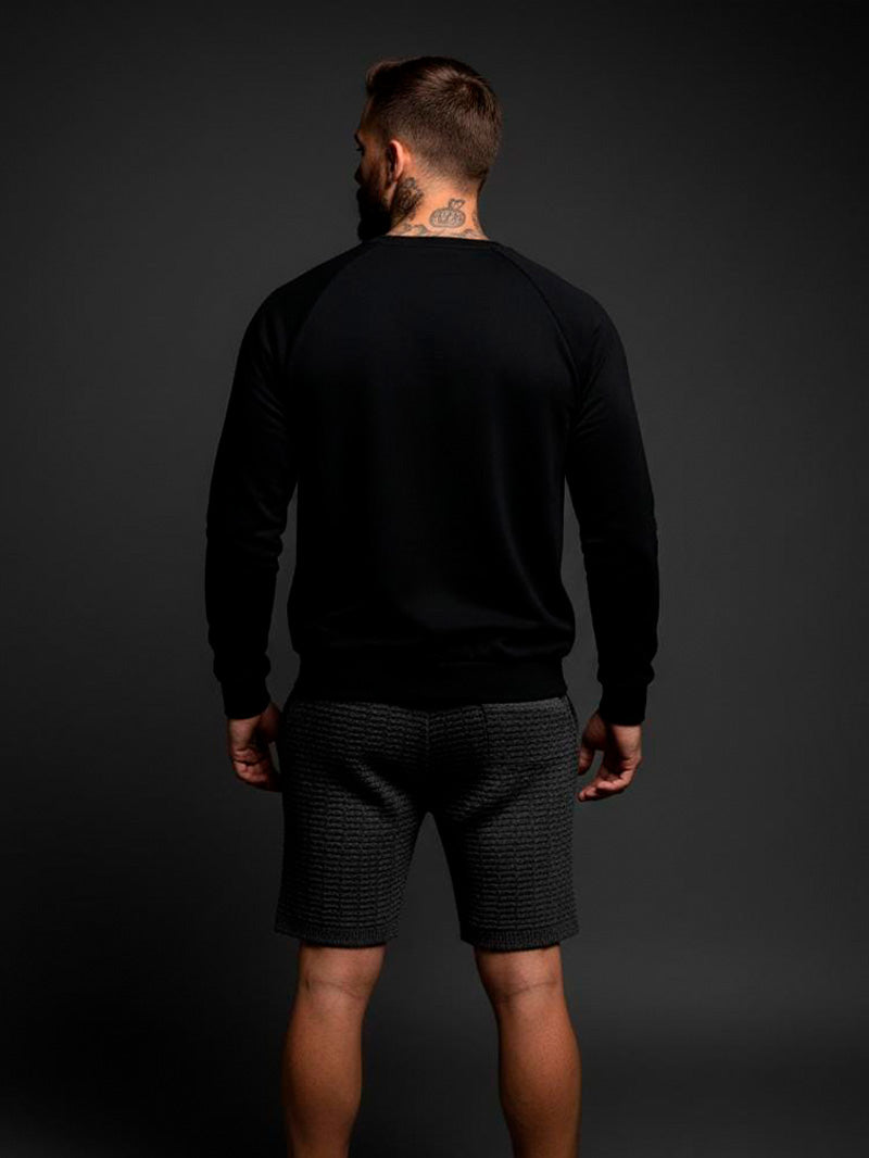 Camiseta Gola Careca, Manga Longa