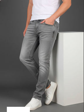 Calça Denim Corte Reto