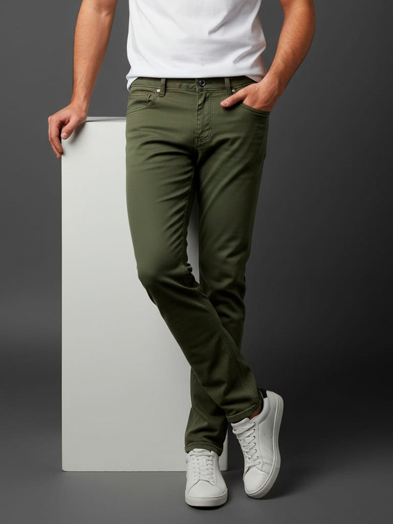 Calças Sarja Alfaiataria Esporte Fino