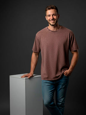 Camiseta Básica Padrão - 100% Algodão