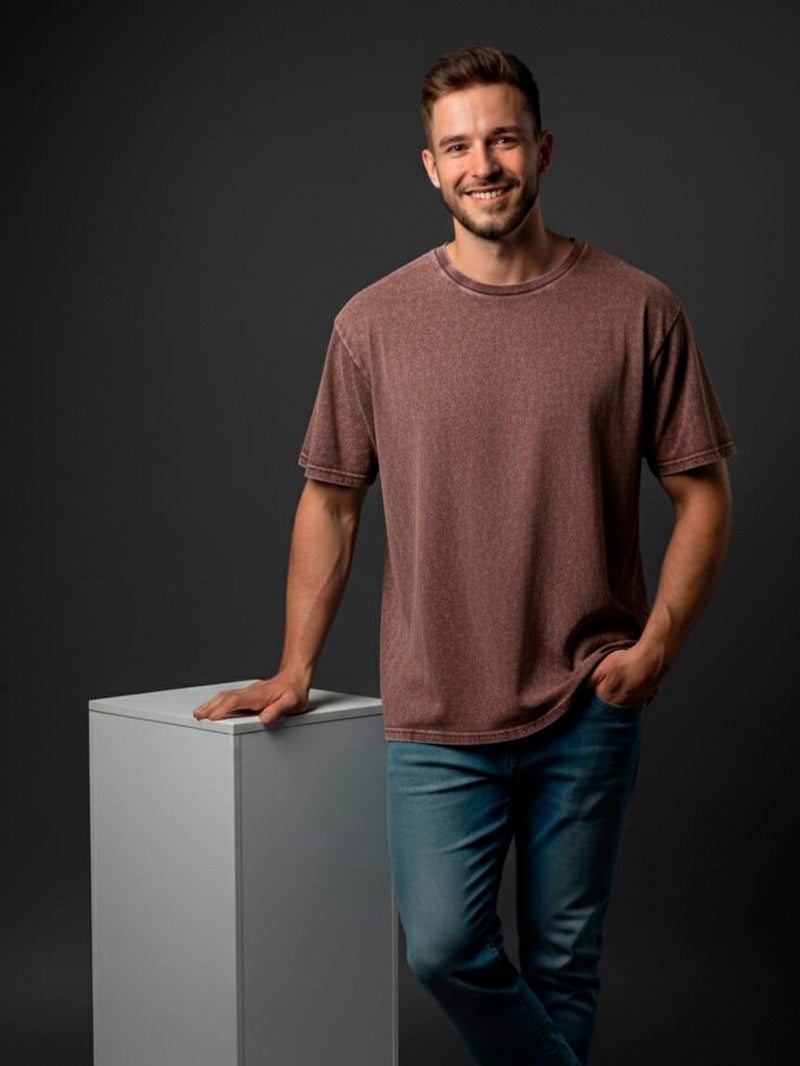 Camiseta Básica Padrão - 100% Algodão