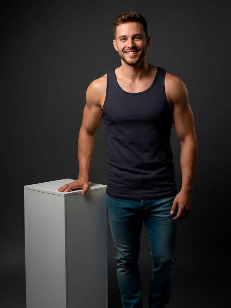 Camiseta Regata 100% Algodão