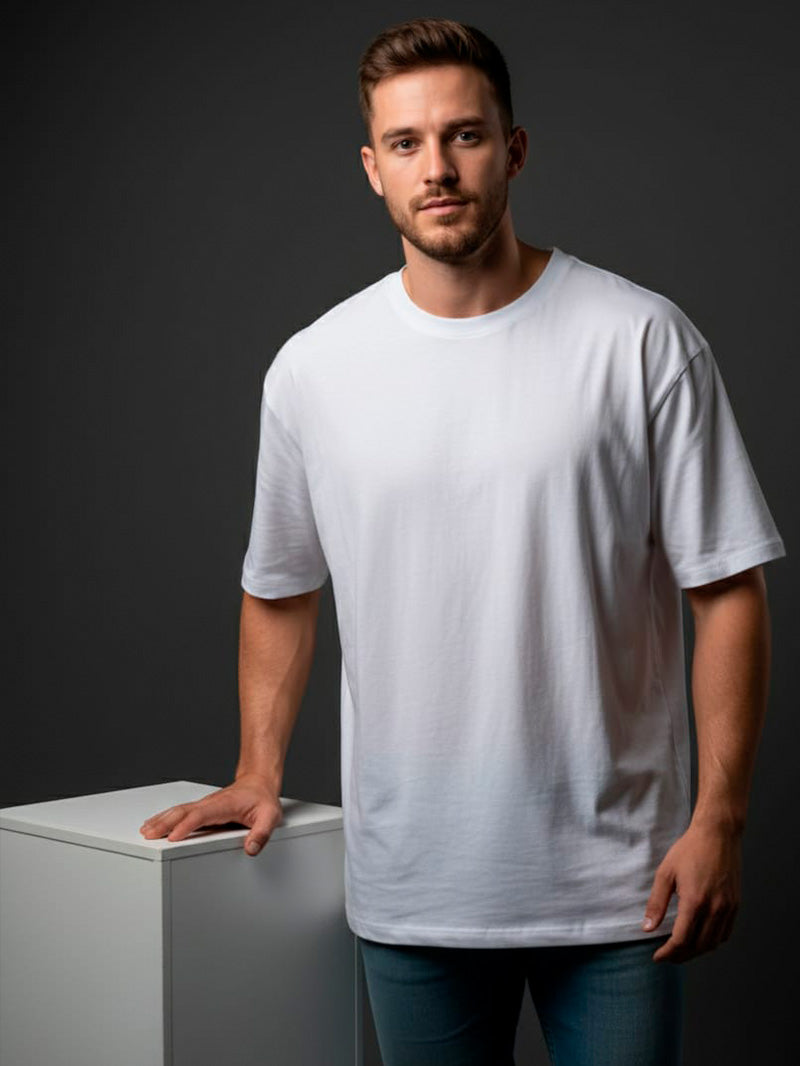 Camiseta Oversized Suedine Premium