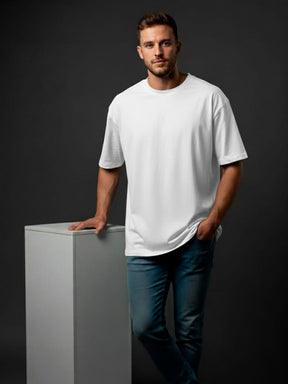 Camiseta Oversized - 100% Algodão