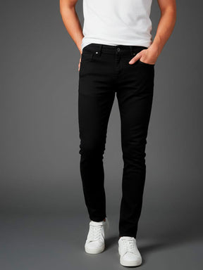 Calça Denim Slim Masculina Com Elastano