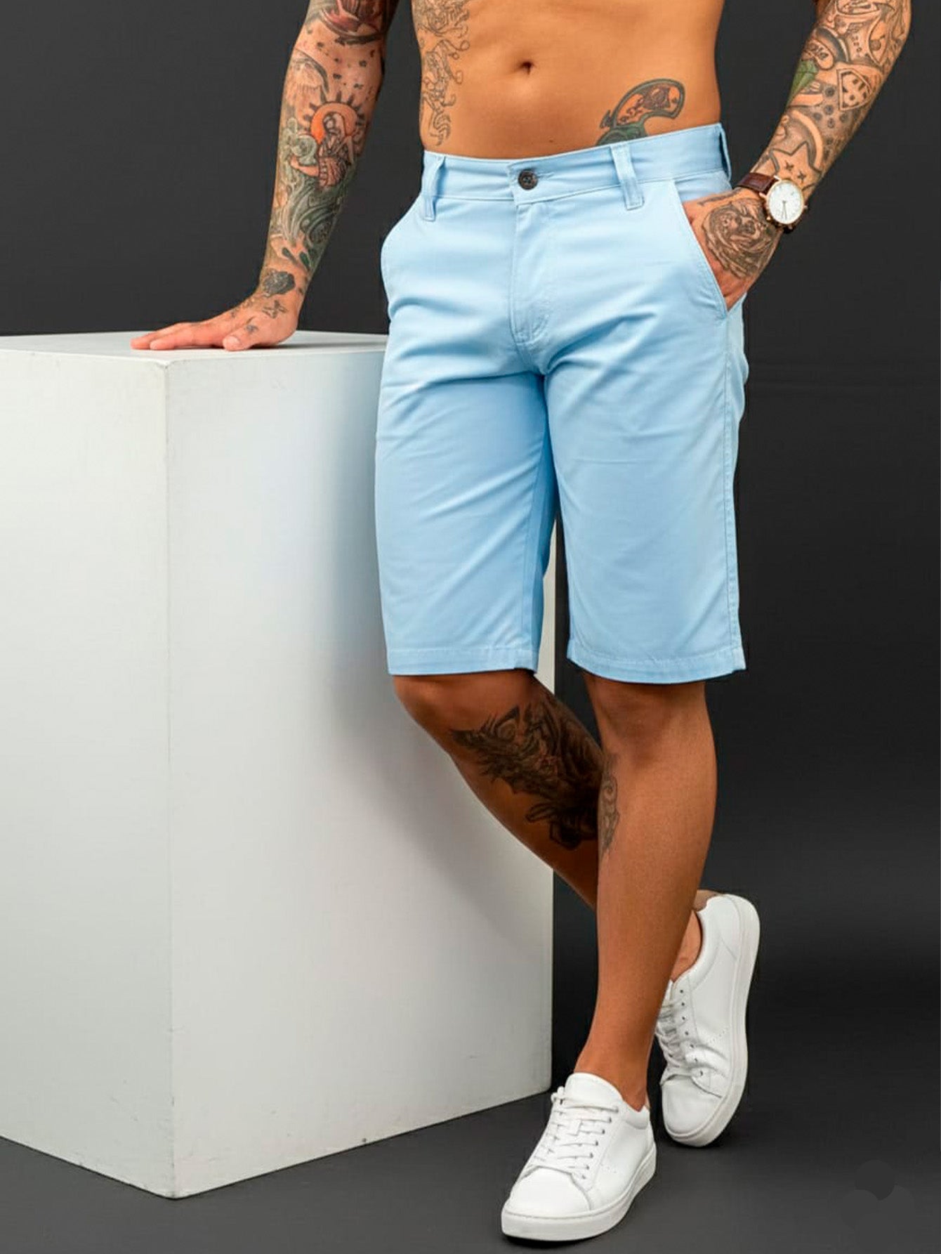 Bermuda Masculina Sarja