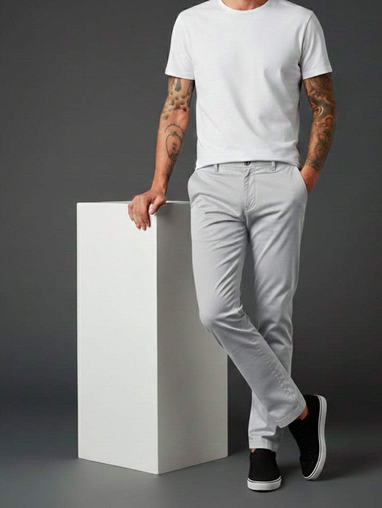 Calça sarja Masculina Sport