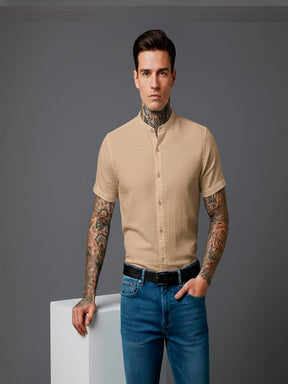 Camisa Gola Padre Manga Curta – Qualidade Premium