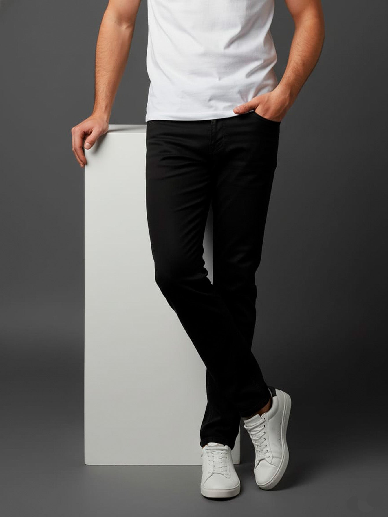 Calças Sarja Alfaiataria Esporte Fino