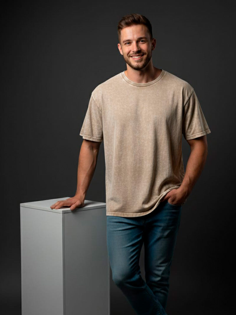 Camiseta Oversized Estonada - 100% Algodão