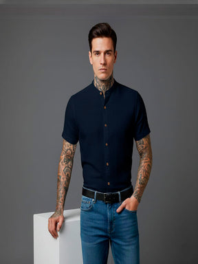Camisa Gola Padre Manga Curta – Qualidade Premium