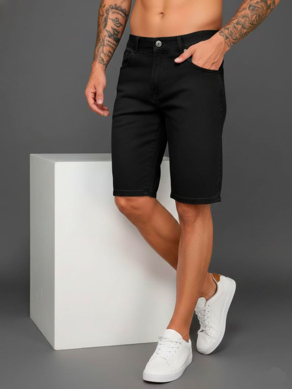 Bermuda Denim Stretch Essential