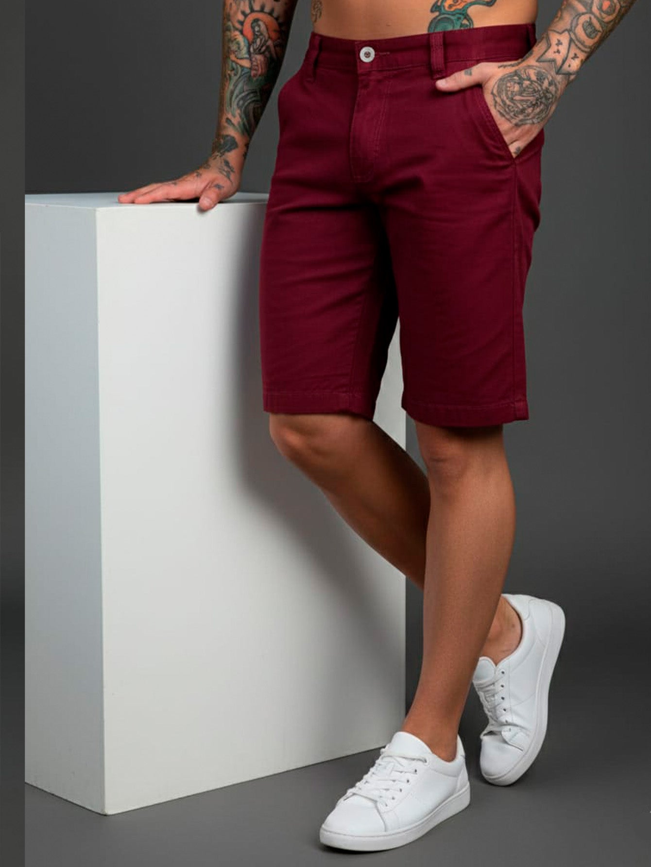 Bermuda Masculina Sarja