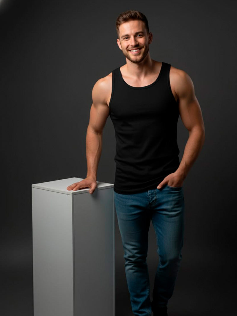 Camiseta Regata 100% Algodão