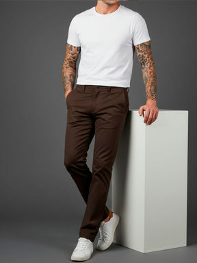 Calças Sarja Masculina Alfaiataria Esporte Fino