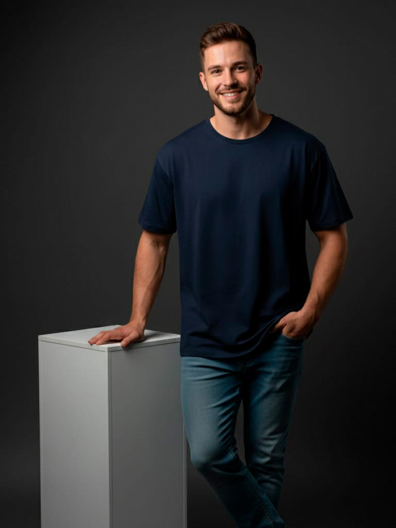 Camiseta Oversized - 100% Algodão