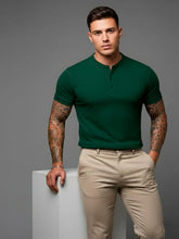 Homme Camisa Polo Gola Alta