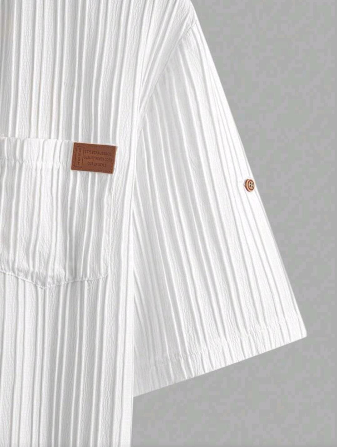 Camisa de Manga Curta Casual