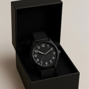 Relógio Social Minimalista – Analógico Unissex com Pulseira de Borracha | Estilo Simples, Confortável e Sofisticado