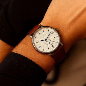 Relógio Masculino Premium Analógico – Estilo Casual com Pulseira Tipo Couro | Elegância e Conforto em um Só Acessório