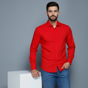 Camisa social lisa com elastano não amassa passa fácil Tamanho