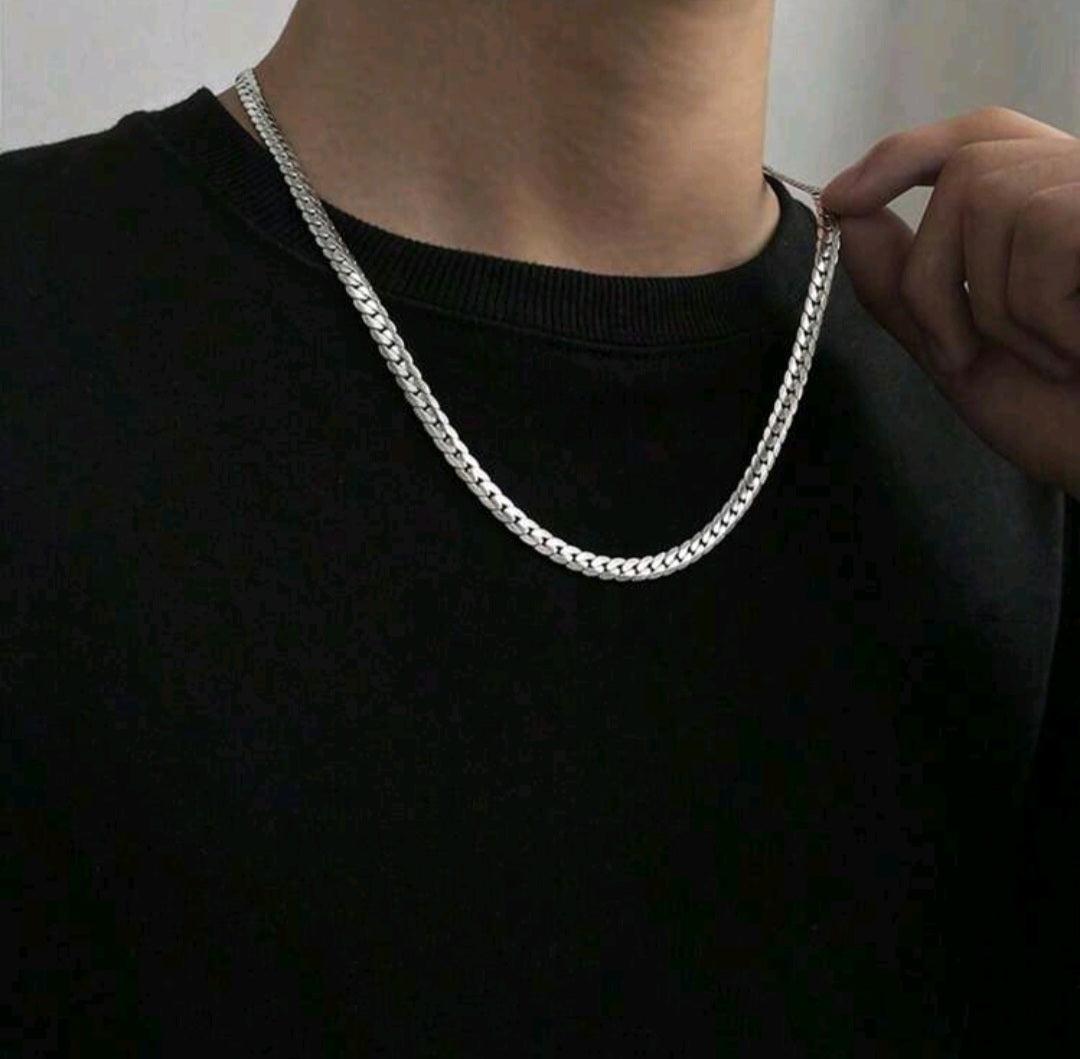 Corrente de Suéter Masculina, Elo da Moda com Design Único e Pingente de Estilo Hip-Hop