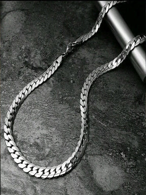 Corrente de Suéter Masculina, Elo da Moda com Design Único e Pingente de Estilo Hip-Hop