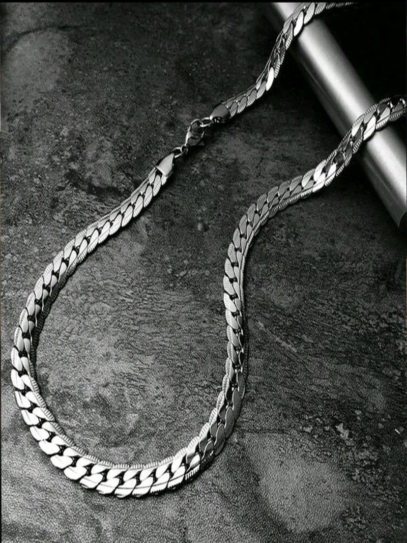 Corrente de Suéter Masculina, Elo da Moda com Design Único e Pingente de Estilo Hip-Hop
