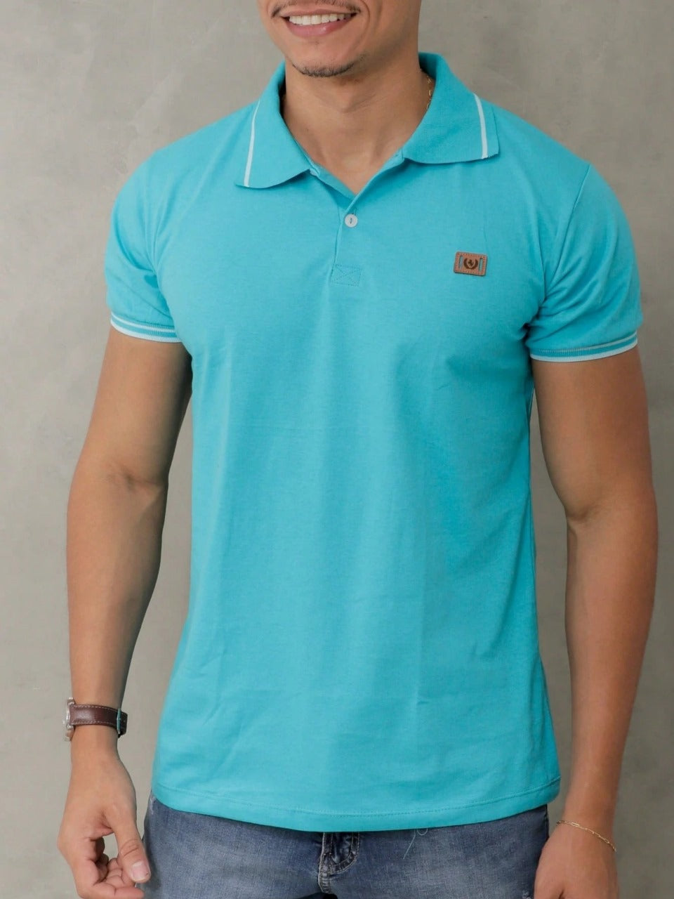 Camisa polo masculina