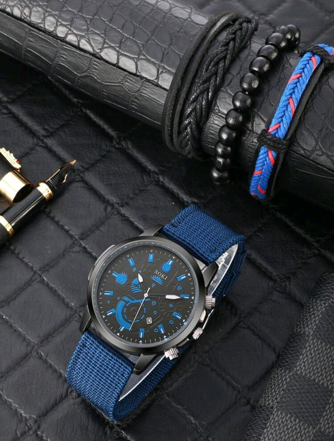 Conjunto Relógios Masculino  Casual